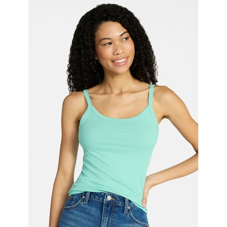 No Boundaries Ribbed Cami Top, Women's XXS-XXL Now $4.98