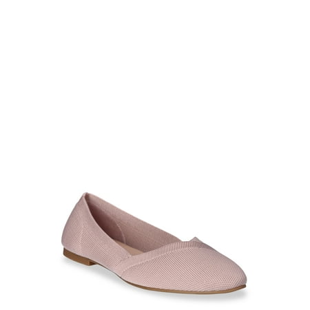 Time and Tru Women's Knit Ballet Flats Now $7.77