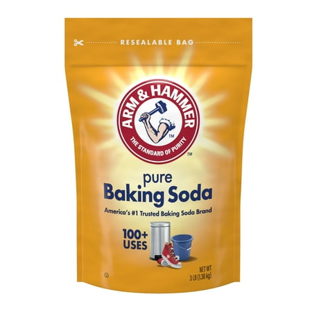 ARM & HAMMER Baking Soda, Multi-Purpose 100% Pure Sodium Bicarbonate Powder, 3 lb Now $3.42