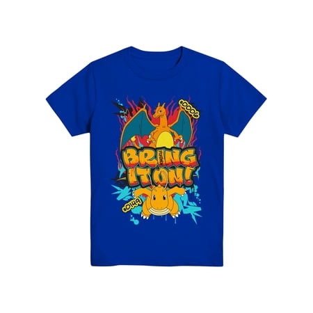 Pokémon, Boys' & Big Boys' Graphic T-Shirt, Bring it Now $4.50