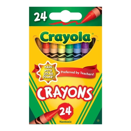 Crayola Crayons, 24 Count, Coloring Supplies for Kids, Classroom Must Haves Now $0.98