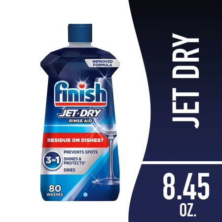 Finish Jet-Dry Rinse Aid, Dishwasher Rinse Agent and Drying Agent, 8.45 oz Now $4.94