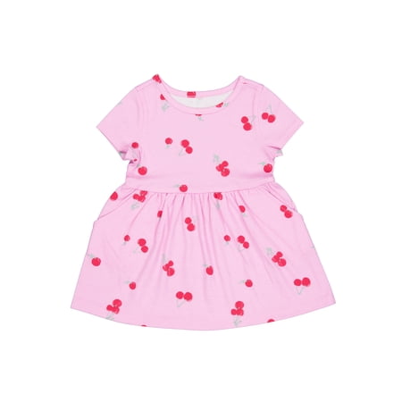 Wonder Nation Toddler Girl Knit Dress, Sizes 2T - 3T