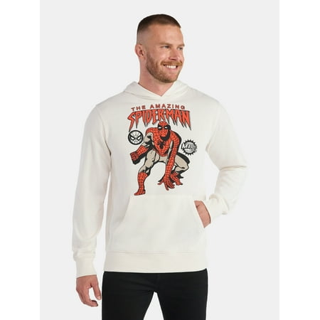 Spider-Man, Men's & Big Men's Graphic Hoodie