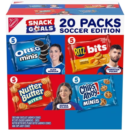 Nabisco Classic Mix Variety Pack, OREO, CHIPS AHOY!, Nutter Butter, RITZ Bits Now $9.86