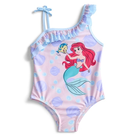 Character Toddler Girl One- Piece Swimsuit Now $9.99