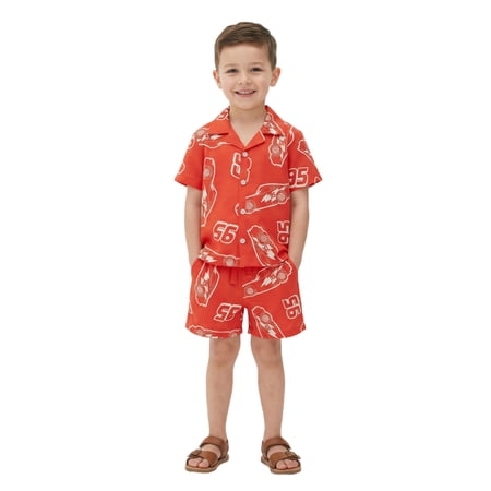 Cars Toddler Boy Resort Short Set, Sizes 12 Months-5T Now $7.78