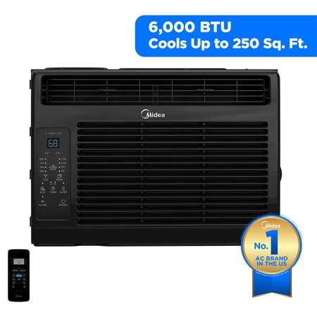 Midea 6,000 BTU 115V Window Air Conditioner with Comfort Sense Remote, up to 250 Now $177.09
