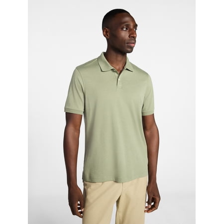 George Men's and Men's Big & Tall Short Sleeve Interlock Polo Shirt, , LT-3XLT Now $6.00