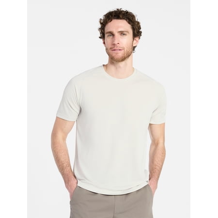 Athletic Works Men's and Big Men's DriWorks Mesh Tee with Short Sleeves Now $8.48