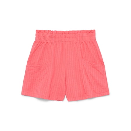 Wonder Nation Little Girls Knit Paperbag Shorts Now $6.98