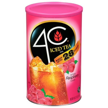 4C Raspberry Iced Tea Mix, 66.1 oz, 1 Ct Now $6.78
