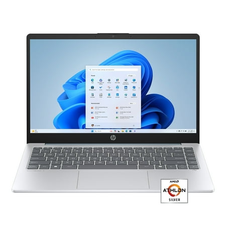 HP 14 inch HD Windows Laptop AMD Athlon 7120 4GB RAM 128GB SSD Moonlight Blue Now $179.00