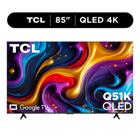 TCL 85" Q Series QLED 4K UHD HDR Smart Google TV - Dolby Vision, Dolby Atmos Now $678.00