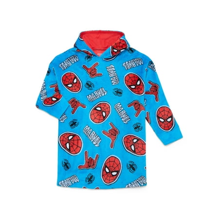 Marvel Spider-Man Boys Oversized Hooded Sleeper Now $4.00