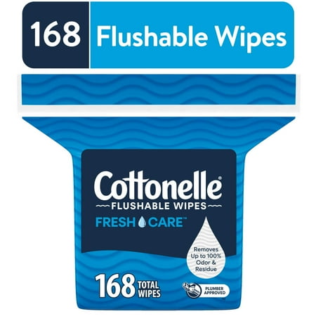 Cottonelle Fresh Care Flushable Wet Wipes, 1 Resealable Bag Now $6.98