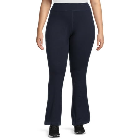 Athletic Works Women’s and Women's Plus Stretch Cotton Blend Straight Leg Pants Now $9.99