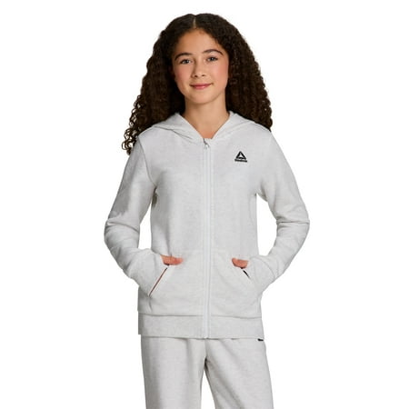 Reebok Girl’s Game Day Fleece Full Zip Hoodie Now $9.39