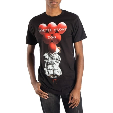 Pennywise It Men's & Big Men's You'll Float Graphic Tee Shirt