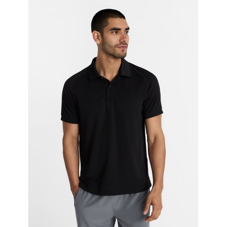 Athletic Works Men's and Big and Tall Men's Active Mesh Polo Shirt Now $8.99