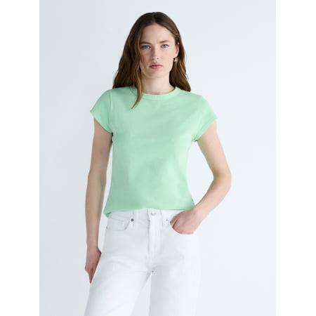 Free Assembly Women's and Women's Plus Cap Sleeve Tee Now $10.00