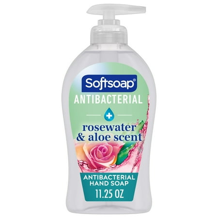 Softsoap Antibacterial Sensitive Liquid Hand Soap, Rosewater and Aloe, 11.25 Fluid Now $2.97