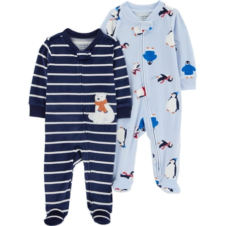 Carter's Child of Mine Baby Cozy Sleep N Play, Single & 2 Pack, /9 Months Now $5.00