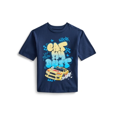 NASCAR Boys Graphic Tee with Short Sleeves Now $5.35