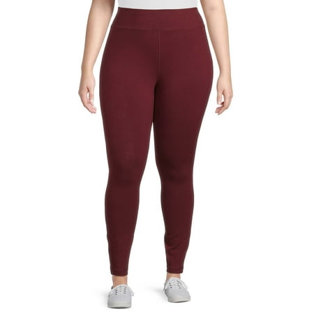 Athletic Works Women's Plus Size Dri More Ankle Leggings, 28" Now $9.99