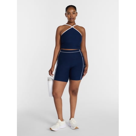 Athletic Works Women's and Women's Plus ButterCore Compression Bike Shorts Now $8.18