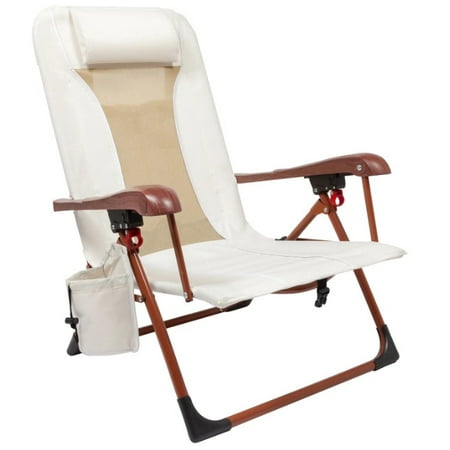 Ozark Trail Low Profile Reclining Glamping Chair, Vanilla Dream Now $24.87