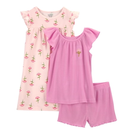 Carter's Child of Mine Toddler Pajama Set, 3-Piece Now $9.00