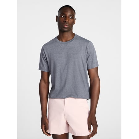 George Men's and Big Men's Classic Fit Crewneck Tee with Short