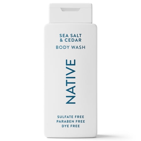 Native Body Wash, Sea Salt & Cedar, Sulfate Free, for Women & Men, 18 fl oz Now $10.97