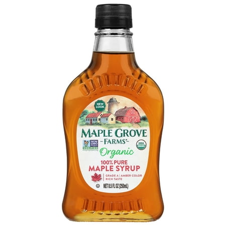 Maple Grove Farms® Organic 100% Pure Maple Syrup, Pour Glass Bottle, 8.5 fl oz Now $6.82