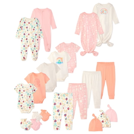 Garanimals Newborn Baby Boys & Girls Cotton Gift Set, /9 Months, 20-Piece Now $29.00