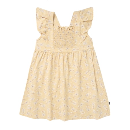 Modern Moments by Gerber Toddler Girl Smocked Pinafore Dress, Sizes 12 Months - 5T Now $10.00