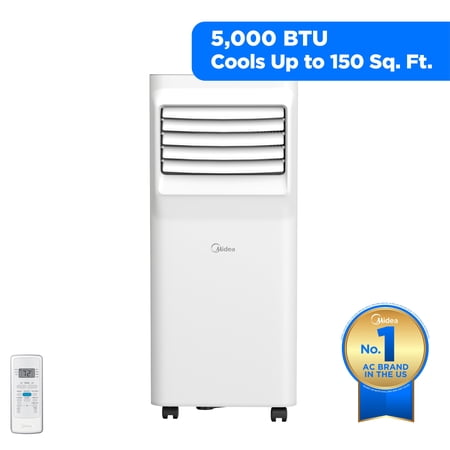 Midea 5,000 BTU Portable Air Conditioner with Remote Now $254.00
