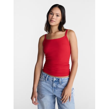No Boundaries Ribbed Cami Top, Women's XXS-XXL Now $3.18