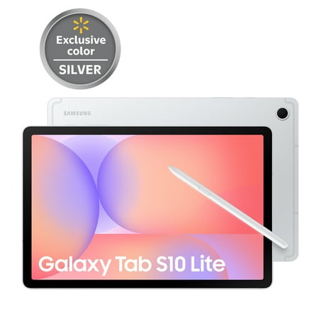 Samsung Galaxy Tab S10 Lite 10.9" Widescreen Tablet with S Pen, 128GB, Silver Now $299.00