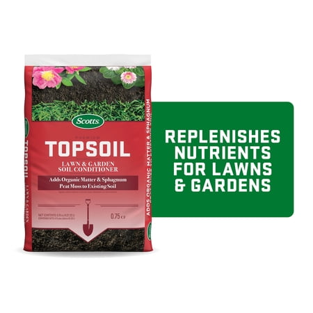 Scotts Premium Topsoil, Lawn and Garden Soil Conditioner, With