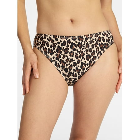 Time and Tru Women's and Women's Plus Mid Rise Bikini Swim Bottoms Now $7.04