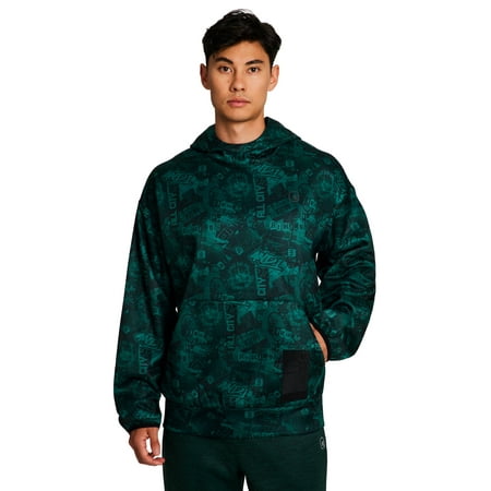 AND1 Men's and Big Men's Ultimate Print Pullover Hoodie, up to Size 3XL Now $10.43