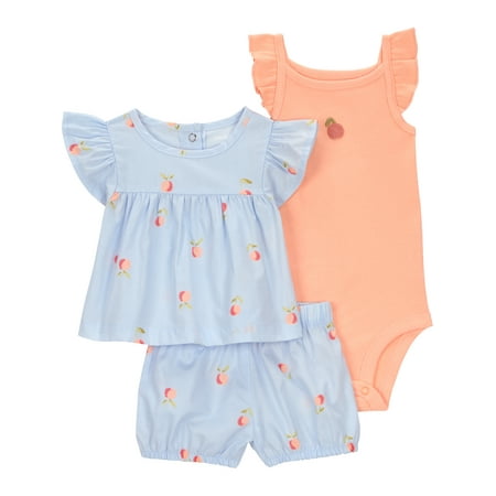 Carter's Child of Mine Baby Outfit Sets, 3-Piece, Sizes 0/3-24 Months Now $9.00