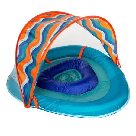 Aqua SwimSchool Grow-with-Me BabyBoat Pool Float for Infants 6-24 Now $19.96 at Walmart