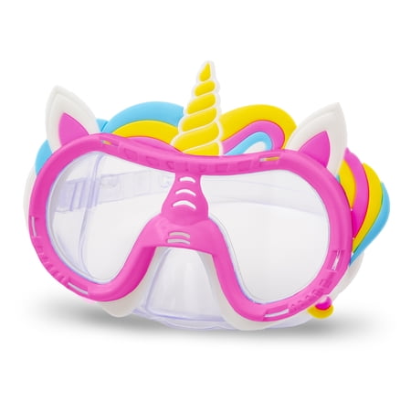 Aqua Dolfino Swim Goggle Mask, Latex-Free, Unicorn Now $6.47 at Walmart