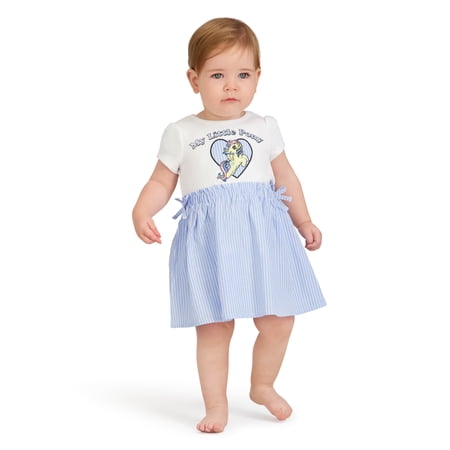 My Little Pony Toddler Girls Woven Short Sleeve Dress, Sizes 12 Months-5T Now $6.50