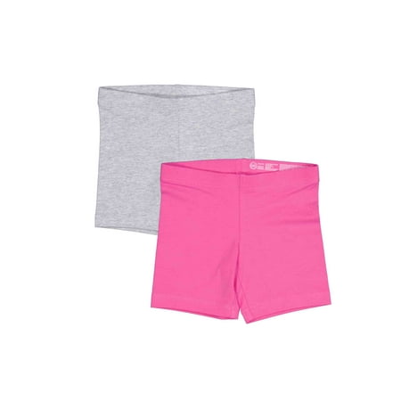 Wonder Nation Girls Bike Short, 2-Pack, & Now $3.19