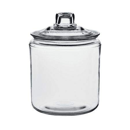 Anchor Hocking Heritage Hill Glass Jar with Lid, 1 Gallon, Well Suited to Pantry Jar Now $9.97