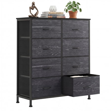 CONCETTA 8-Drawer Fabric Dresser Storage Chest for Bedroom, Closet, Entryway Now $39.99